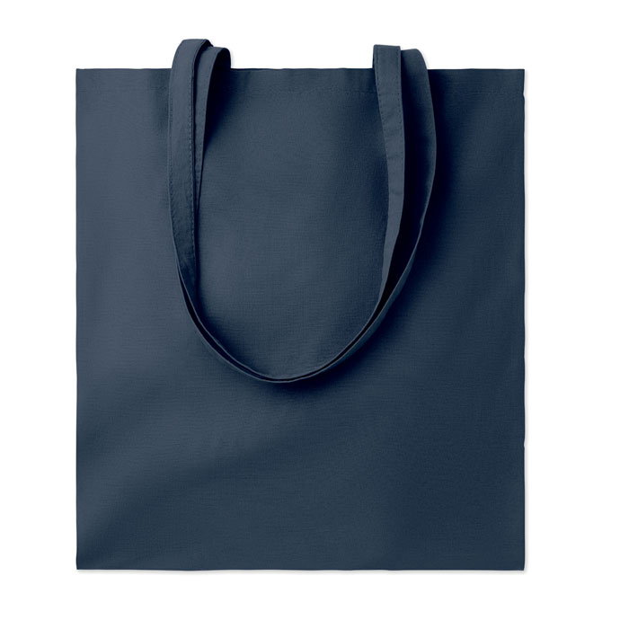 Sac shopping personnalisable coton 180g TURA Marine foncé